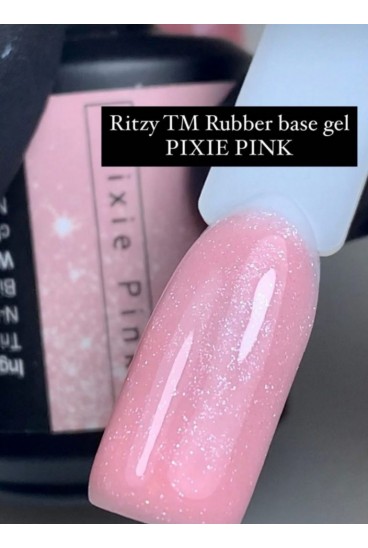 Ritzy gelinio lako bazė "Pixie pink" 15ml