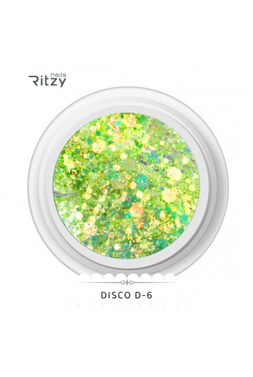 Ritzy Disco glitter D-6