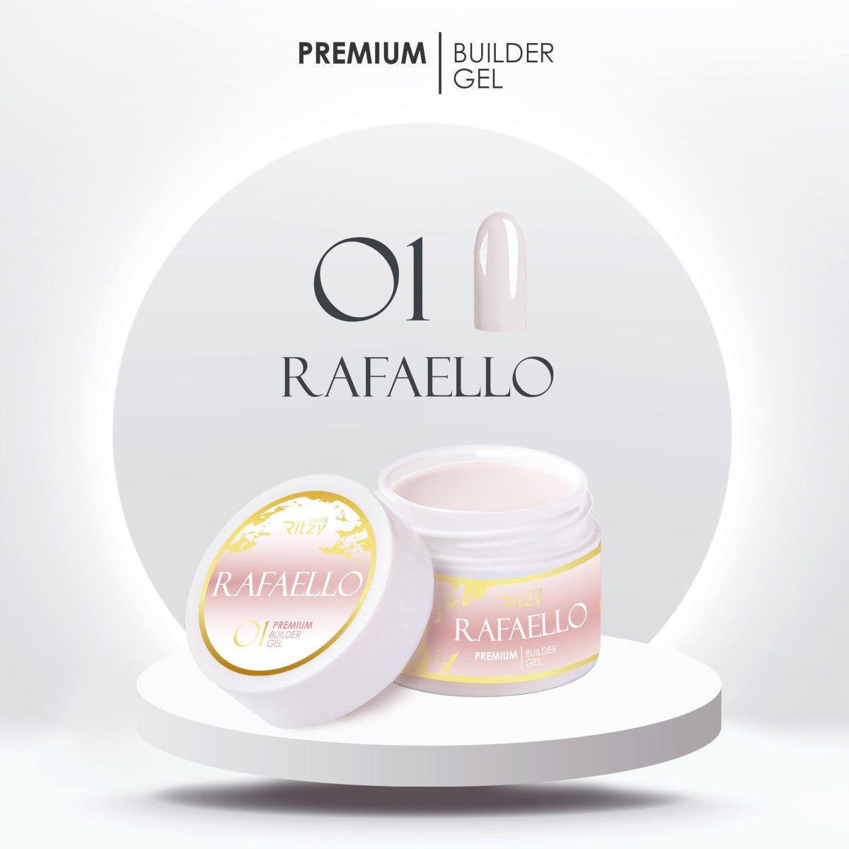 PREMIUM statybinis gelis RAFAELLO 5ml