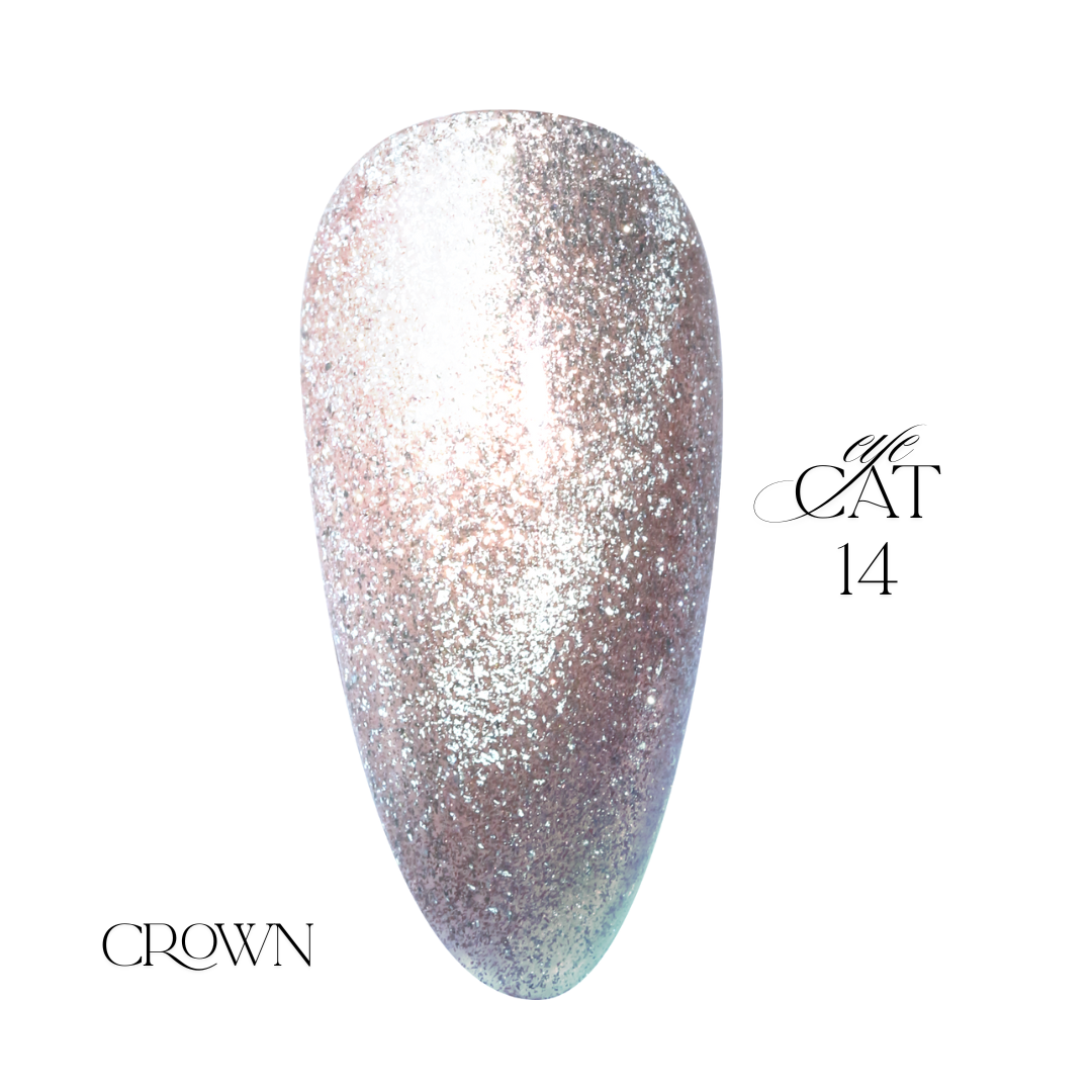 Ritzy gelinis lakas LUXURY CROWN Cat Eye 14