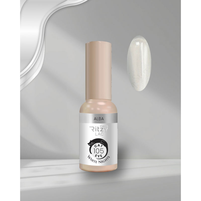 WHITE Cat eye 105 ALBA WHITE NIGHTS