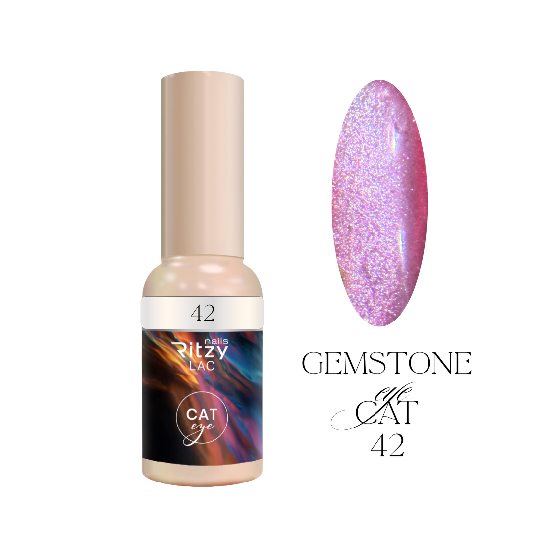 Ritzy gelinis lakas Gemstone cat eye 42