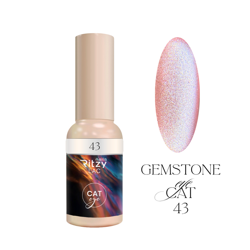 Ritzy gelinis lakas Gemstone cat eye 43