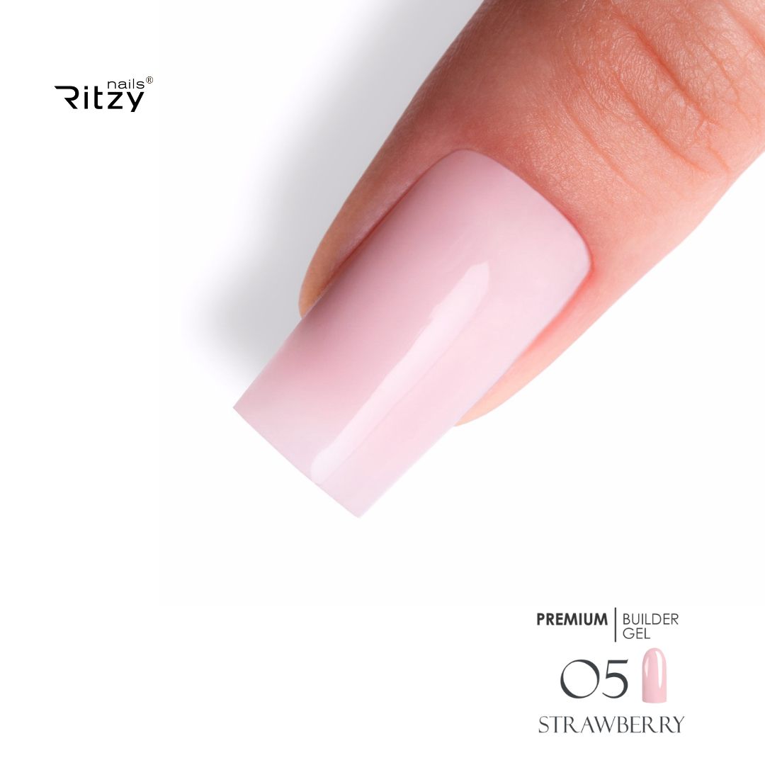 PREMIUM statybinis gelis  STRAWBERRY  15ml