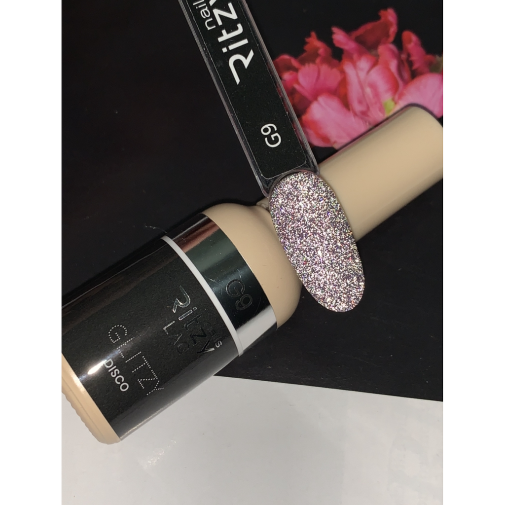 Reflektinis gelinis lakas Glitzy "Disco" 9ml