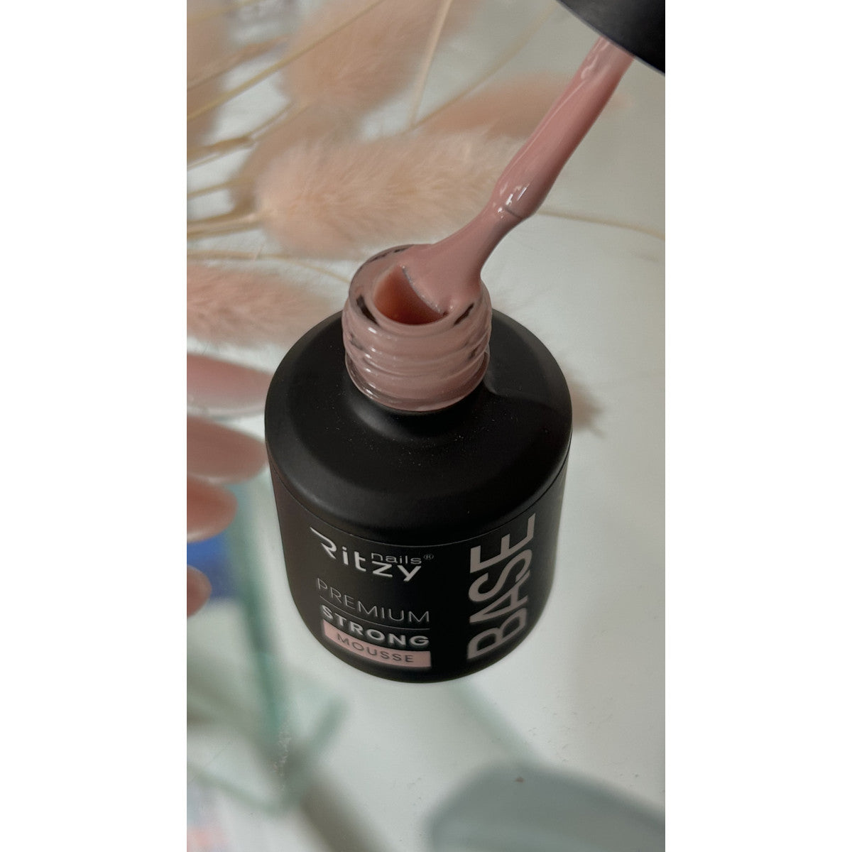 Nauja! PREMIUM STRONG Rubber Bazė IVORY 15ml
