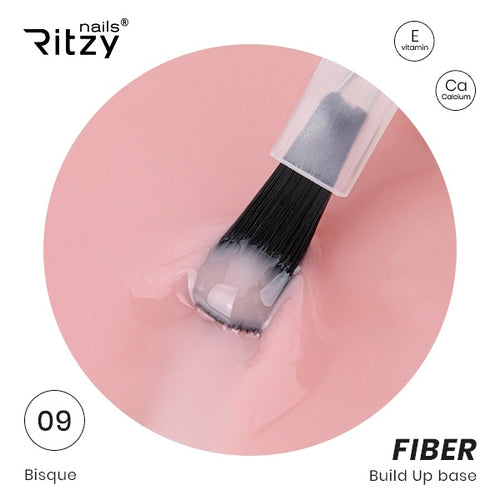 Ritzy "FIBER BUILD UP" bazė Bisque 15ml
