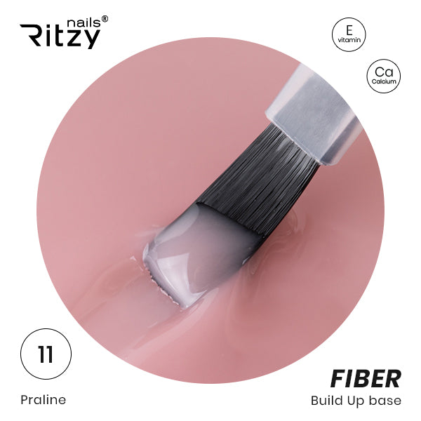 Ritzy "FIBER BUILD UP" bazė Praline 15ml
