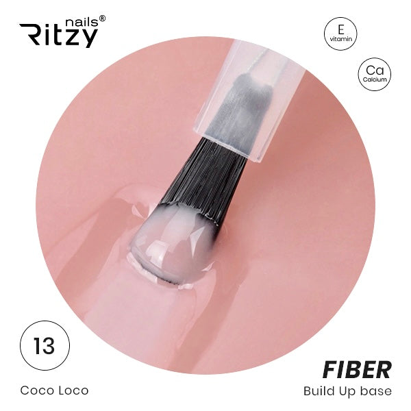 Ritzy "FIBER BUILD UP"  bazė Coco Loco 15ml
