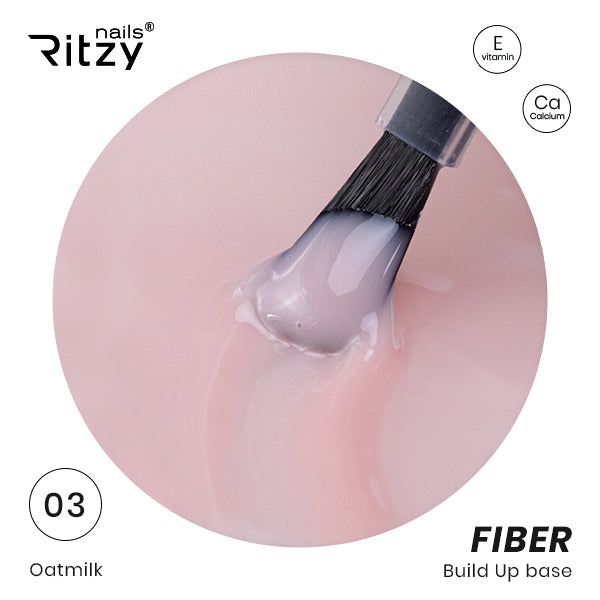 Ritzy "FIBER BUILD UP" bazė Oatmilk 15ml