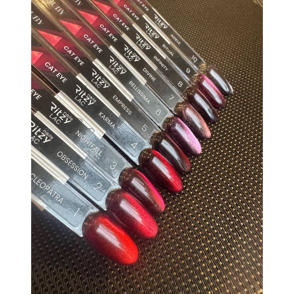 Ritzy gelinis lakas RUBY cat eye DIVINE 7