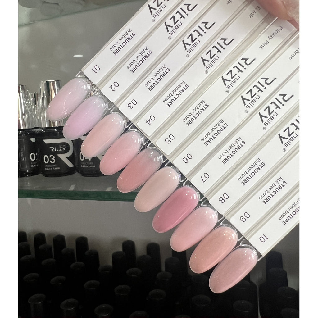 STRUCTURE 10SATIN CHIC   Rubber Bazė 15ml