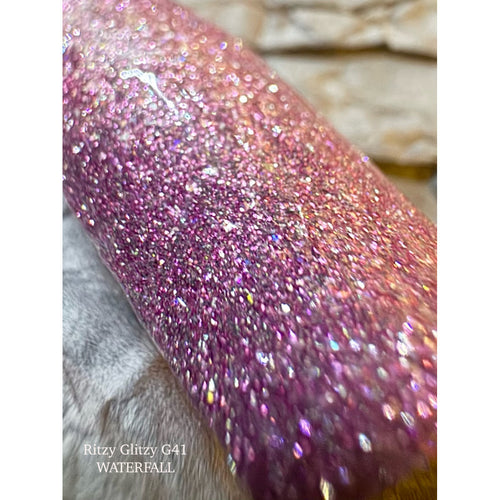 Reflektinis gelinis lakas Glitzy "Waterfall" 9ml