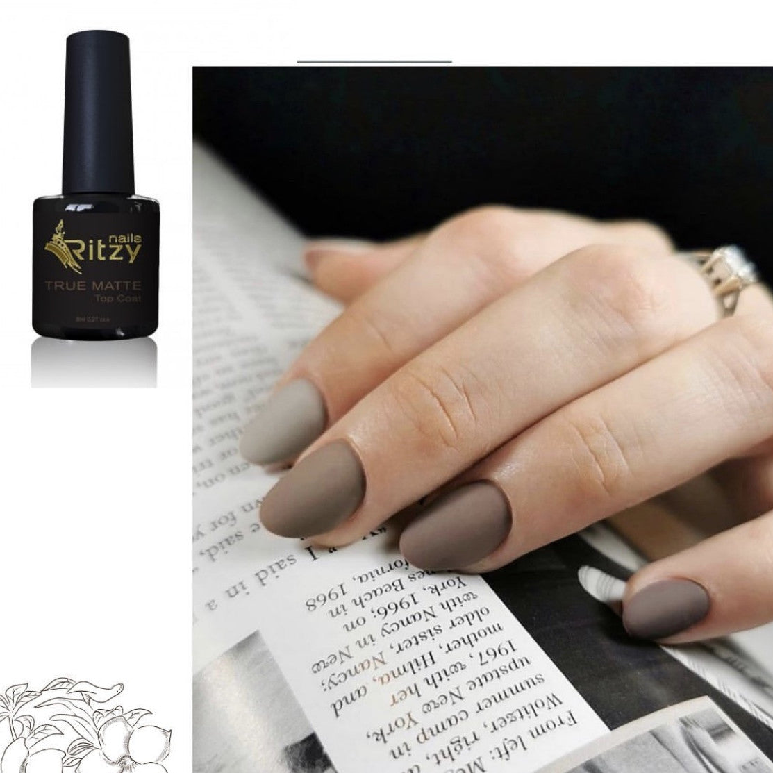 Ritzy matinis top gelis TRUE MATTE 10ml