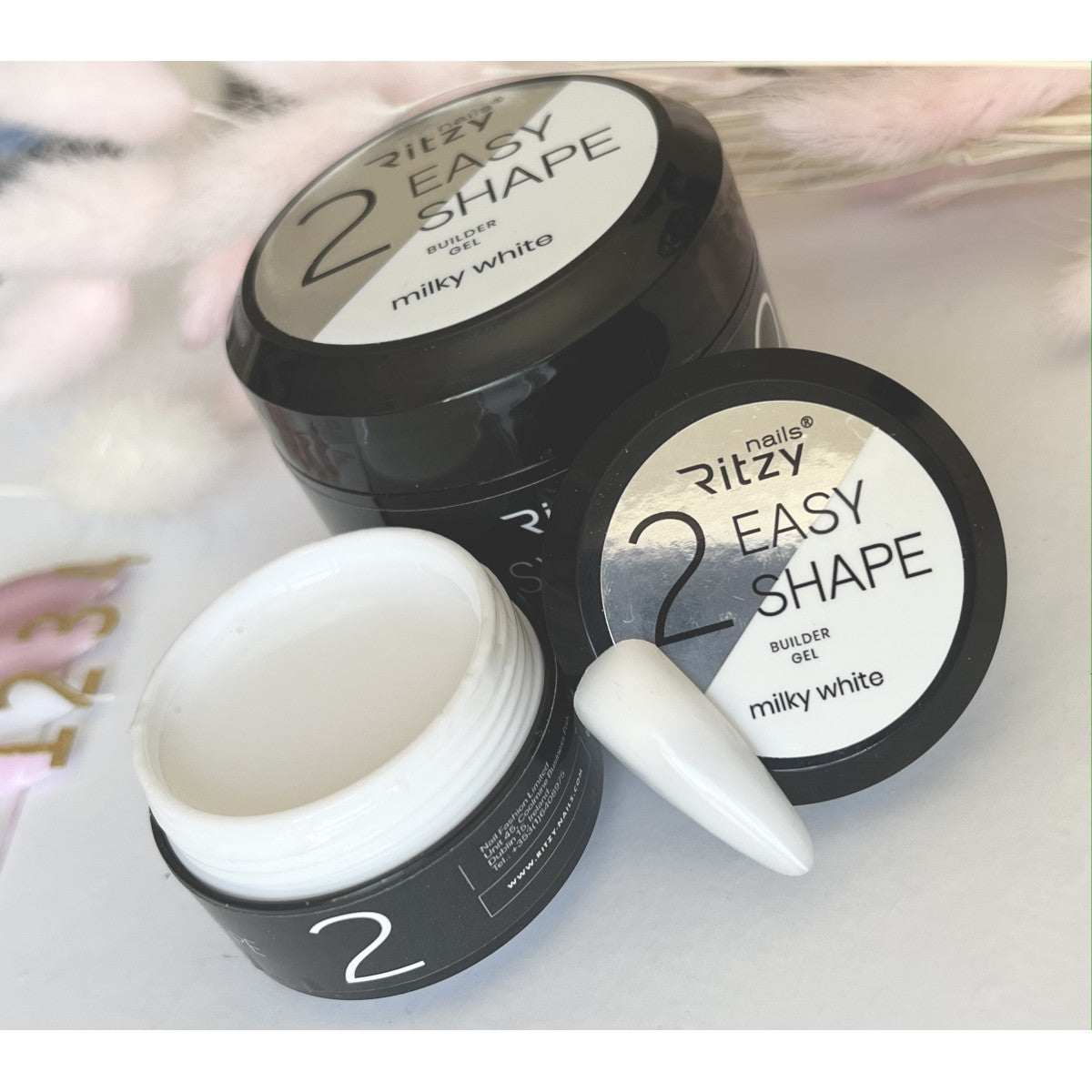 Easy shape "Milky white" gelis 50ml