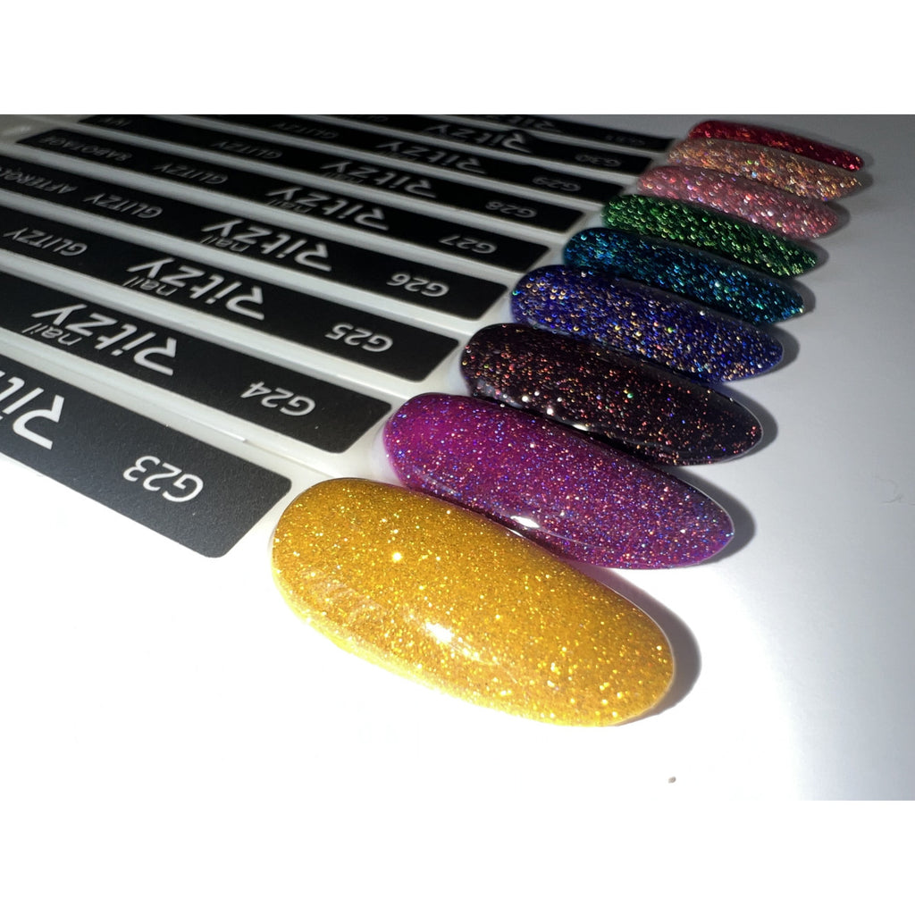 Reflektinis gelinis lakas Glitzy "Afterglow" 9ml