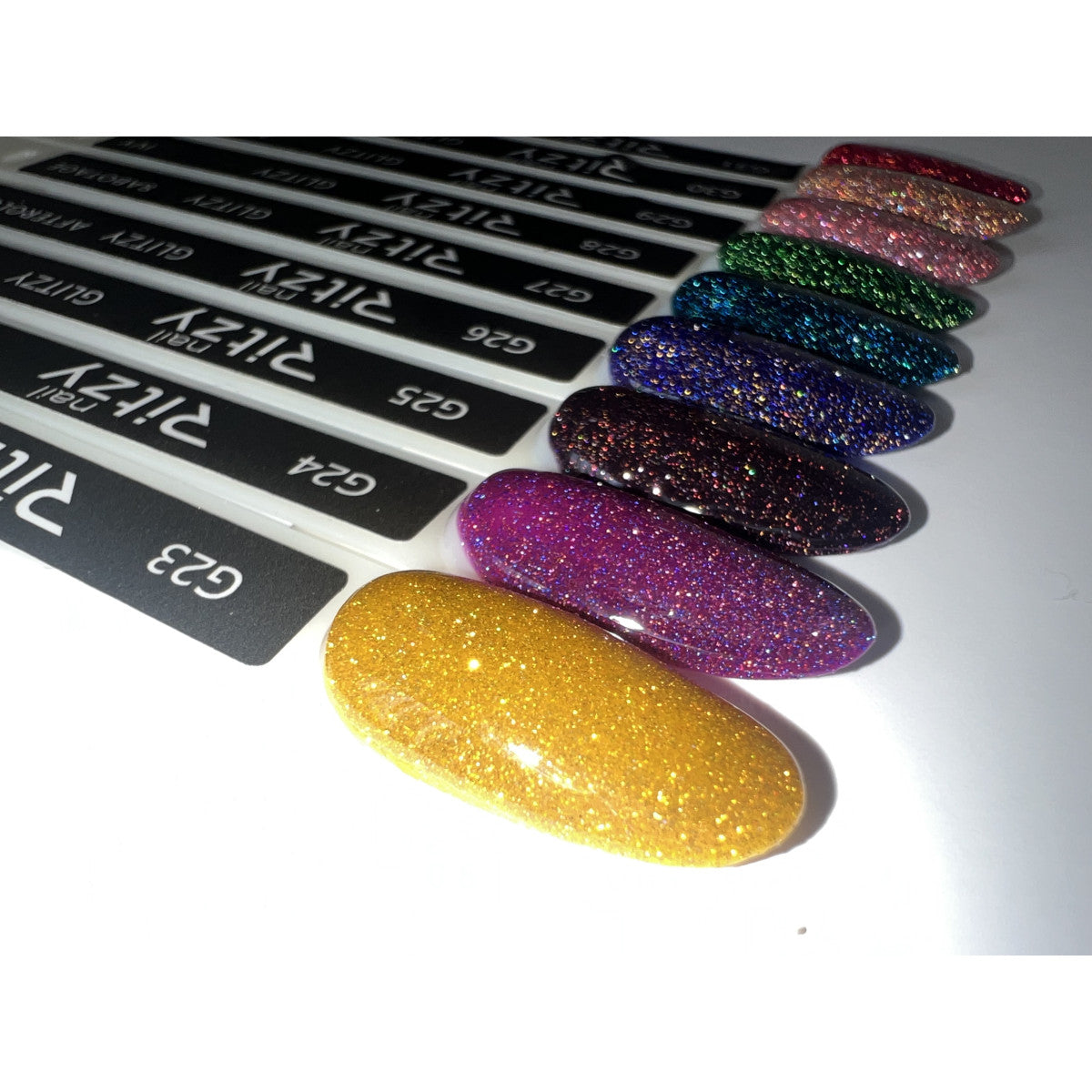 Reflektinis gelinis lakas Glitzy "Afterglow" 9ml