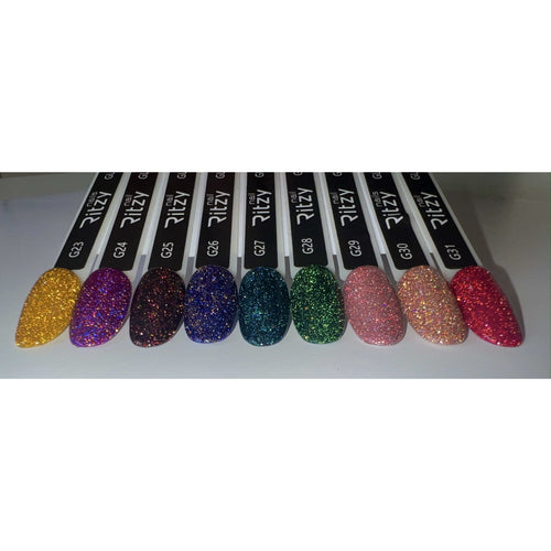 Reflektinis gelinis lakas Glitzy "Orchid" 9ml