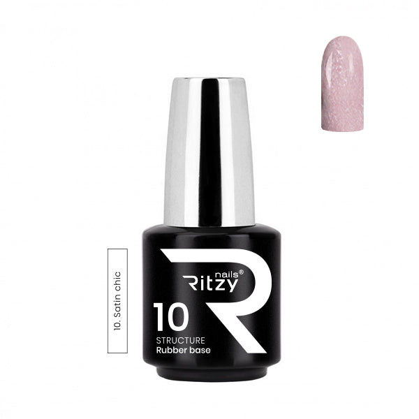 STRUCTURE 10SATIN CHIC   Rubber Bazė 15ml