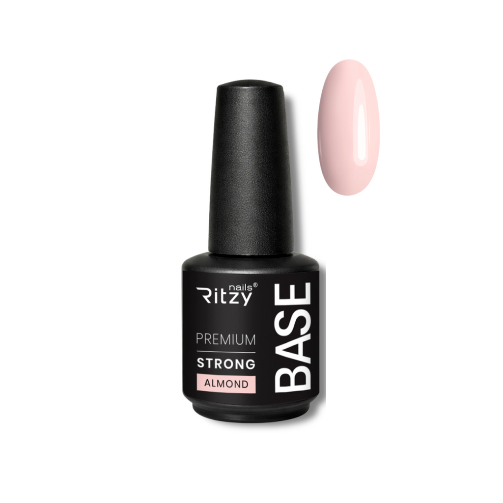 Nauja! PREMIUM STRONG Rubber Bazė ALMOND 15ml