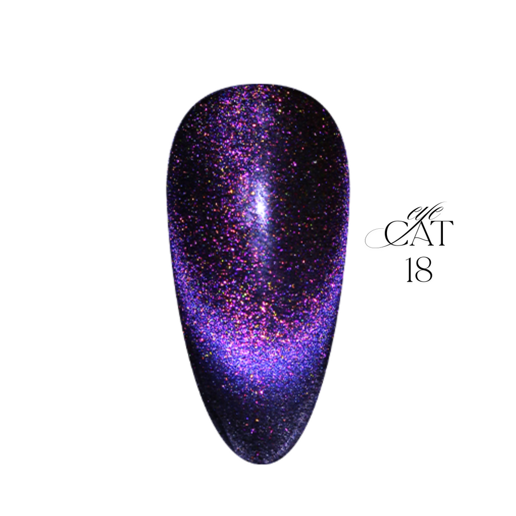 Ritzy gekinis lakas SPIRIT OBSIDIAN Cat Eye 18