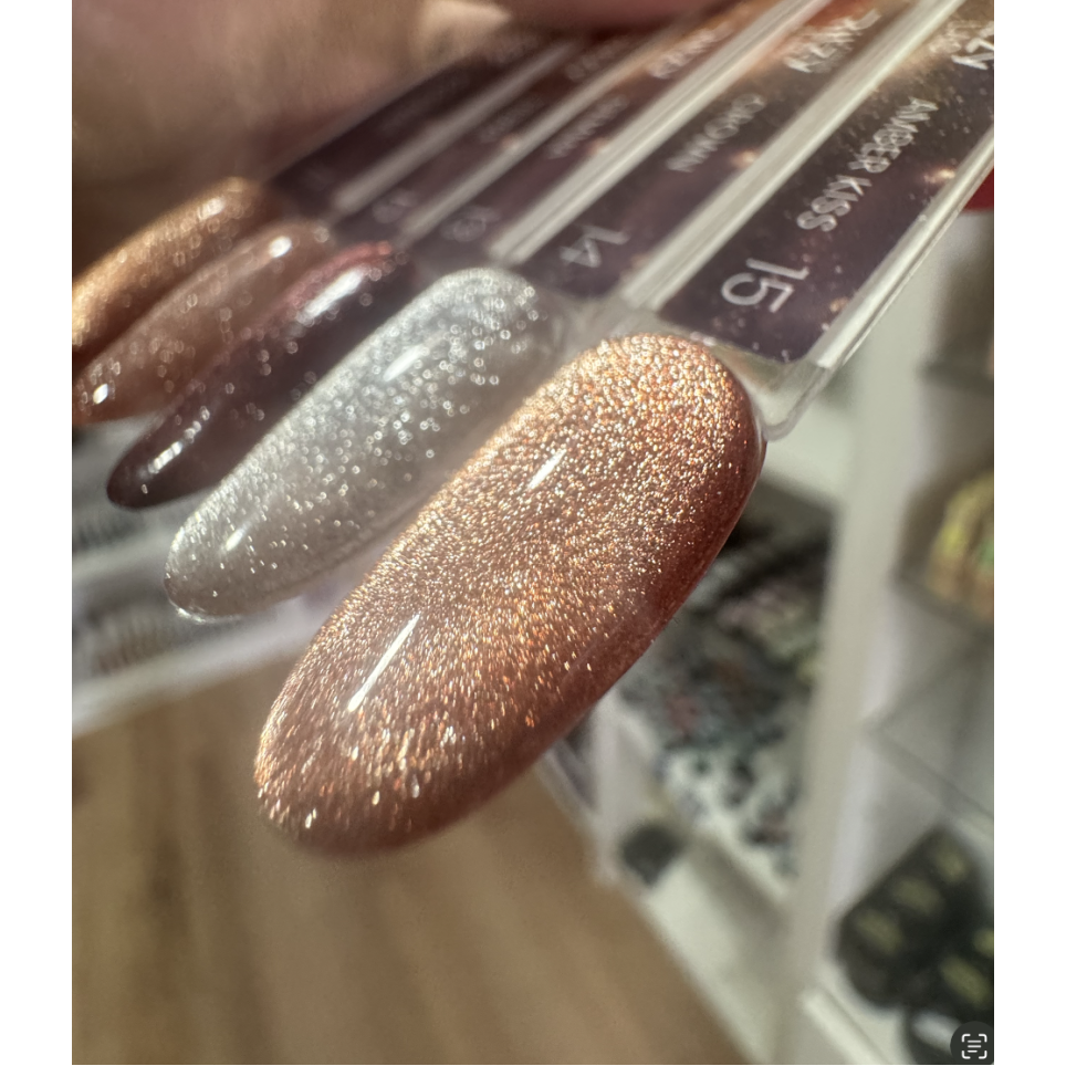Ritzy gelinis lakas LUXURY AMBER KISS Cat Eye 15