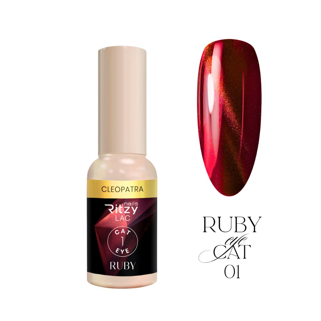 Ritzy gelinis lakas Ruby cat eye  CLEOPATRA 1