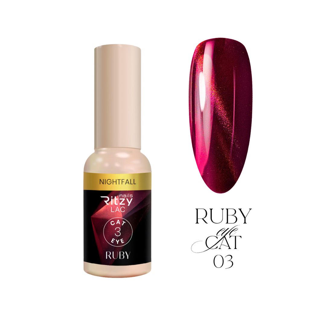 Ritzy gelinis lakas Ruby cat eye Nightfall 3