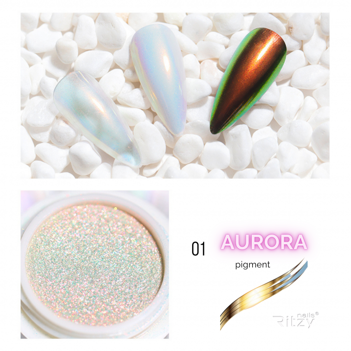 Aurora Rose/Gold pigmentas 2g
