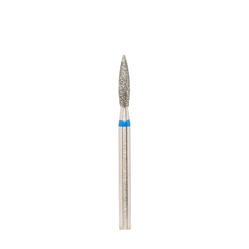 Deimantinis antgalis “liepsnelė”  mėlynas, 10mm