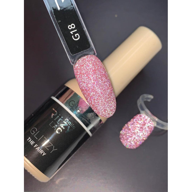 Reflektinis gelinis lakas Glitzy "The fairy" 9ml