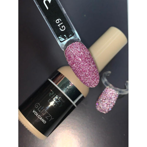 Reflektinis gelinis lakas Glitzy "Volcano" 9ml