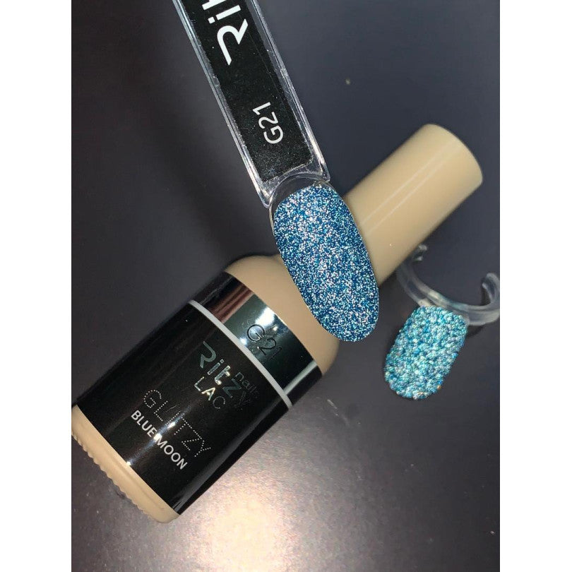 Reflektinis gelinis lakas Glitzy "Blue moon" 9ml