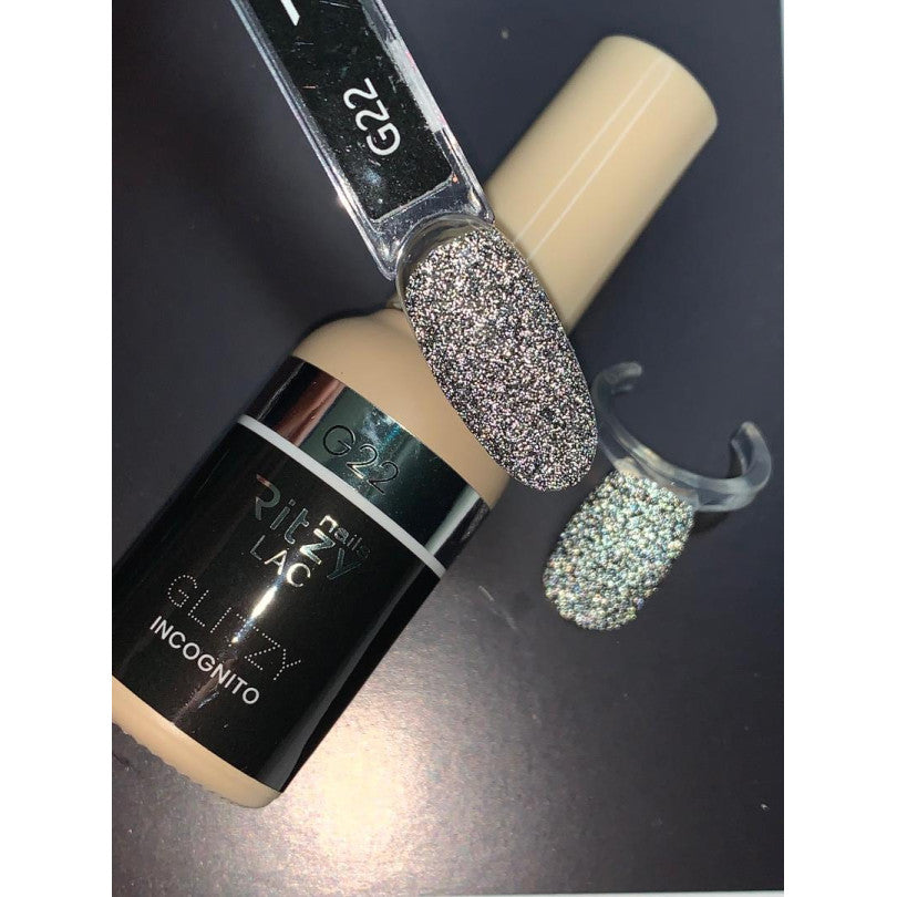 Reflektinis gelinis lakas Glitzy "Incognito" 9ml