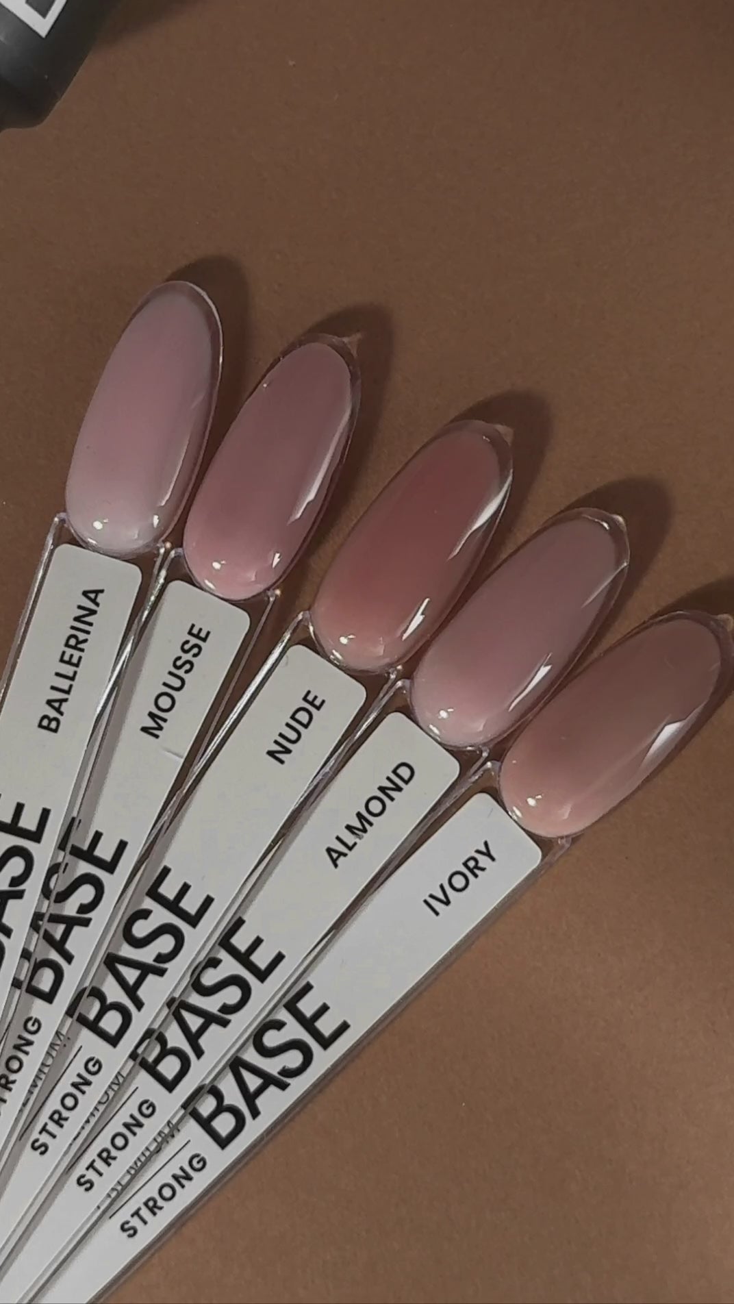 Nauja! PREMIUM STRONG Rubber Bazė ALMOND 15ml