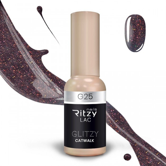 Reflektinis gelinis lakas Glitzy "Catwalk" 9ml