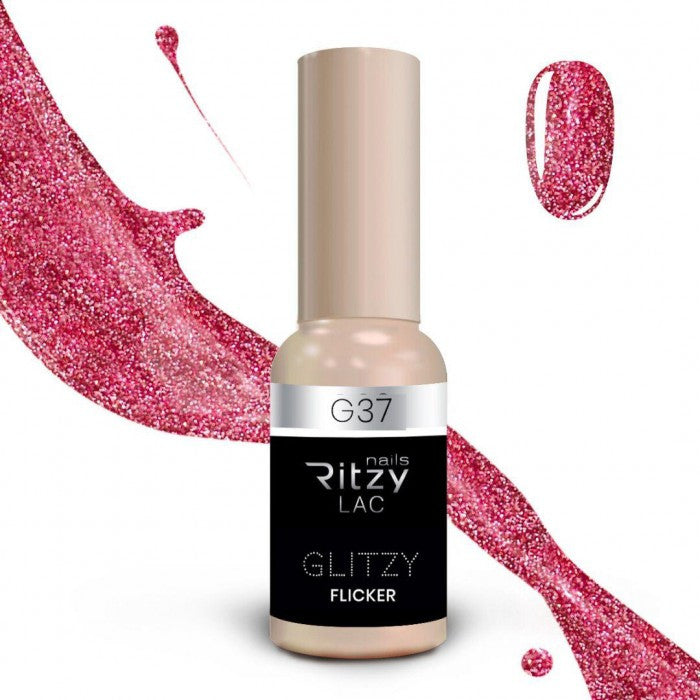 Reflektinis gelinis lakas Glitzy "Flicker" 9ml