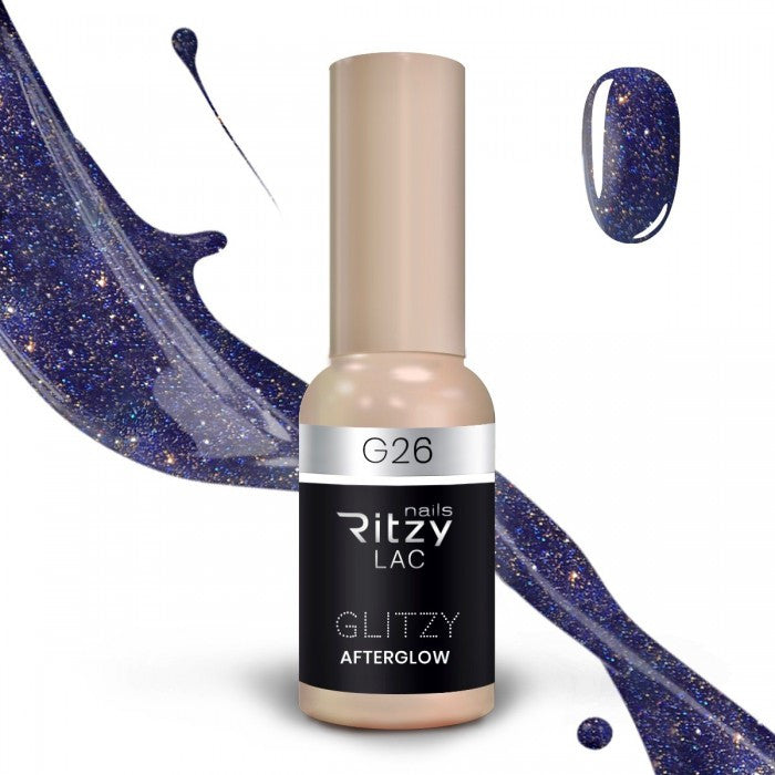 Reflektinis gelinis lakas Glitzy "Afterglow" 9ml