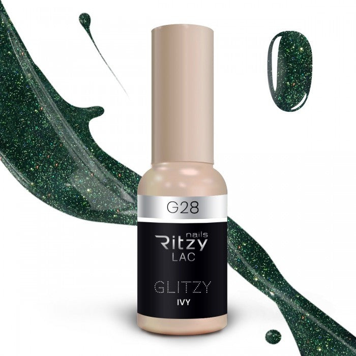 Reflektinis gelinis lakas Glitzy "Ivy" 9ml