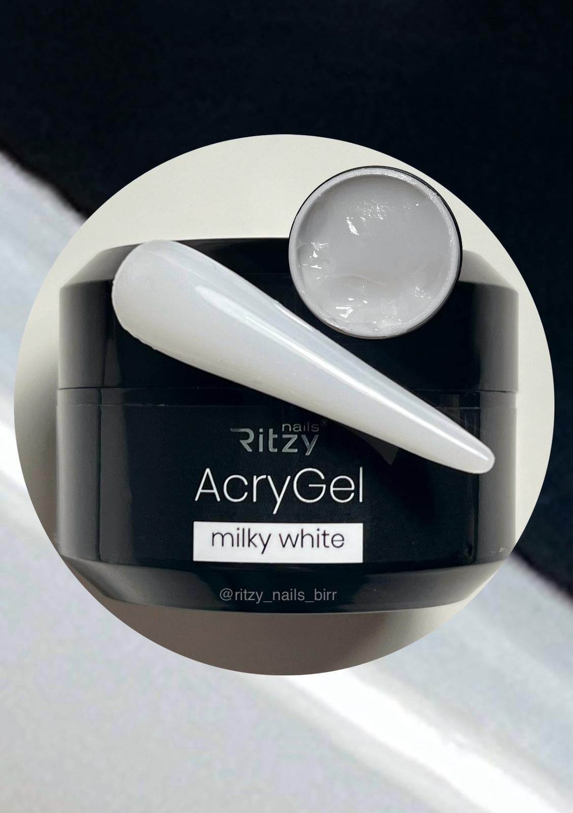 Ritzy acrygelis "Milky white" 56g