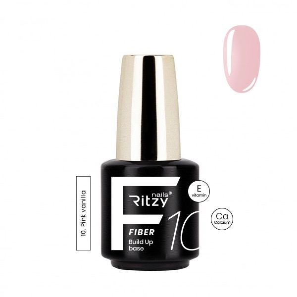 Ritzy "FIBER BUILD UP" bazė Pink vanilla 15ml