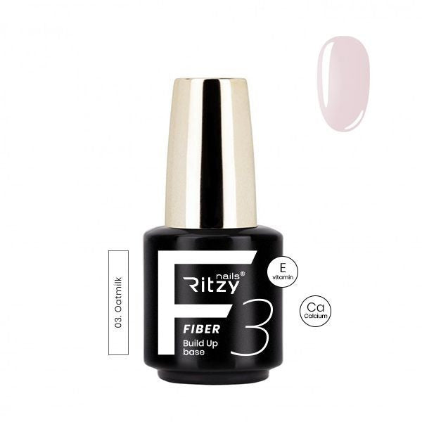 Ritzy "FIBER BUILD UP" bazė Oatmilk 15ml