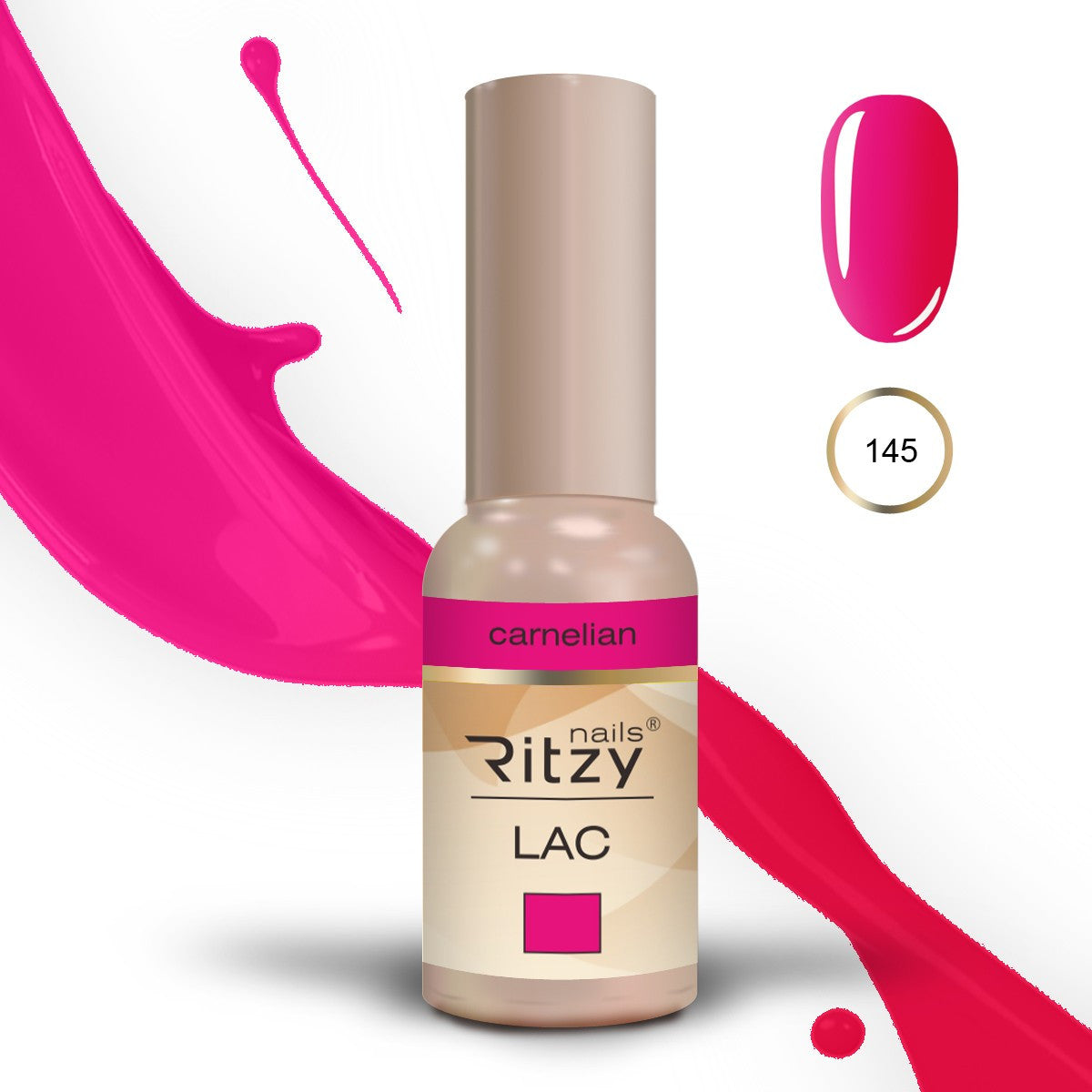 Ritzy gelinis lakas "Carnelian" 9ml
