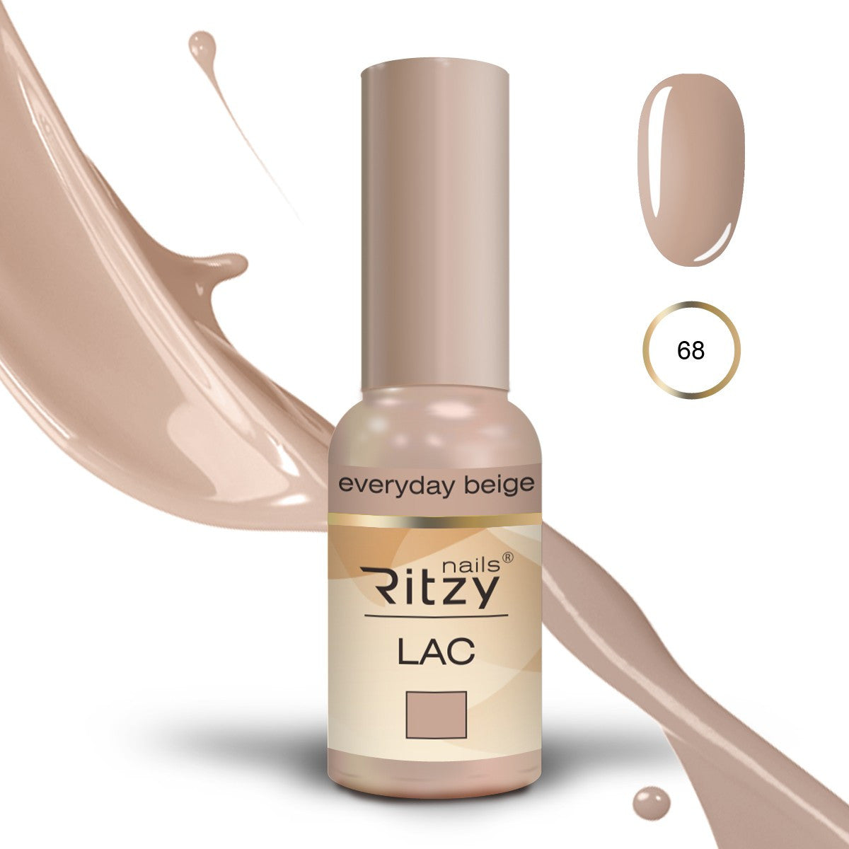 Ritzy gelinis lakas "Everyday beige" 9ml