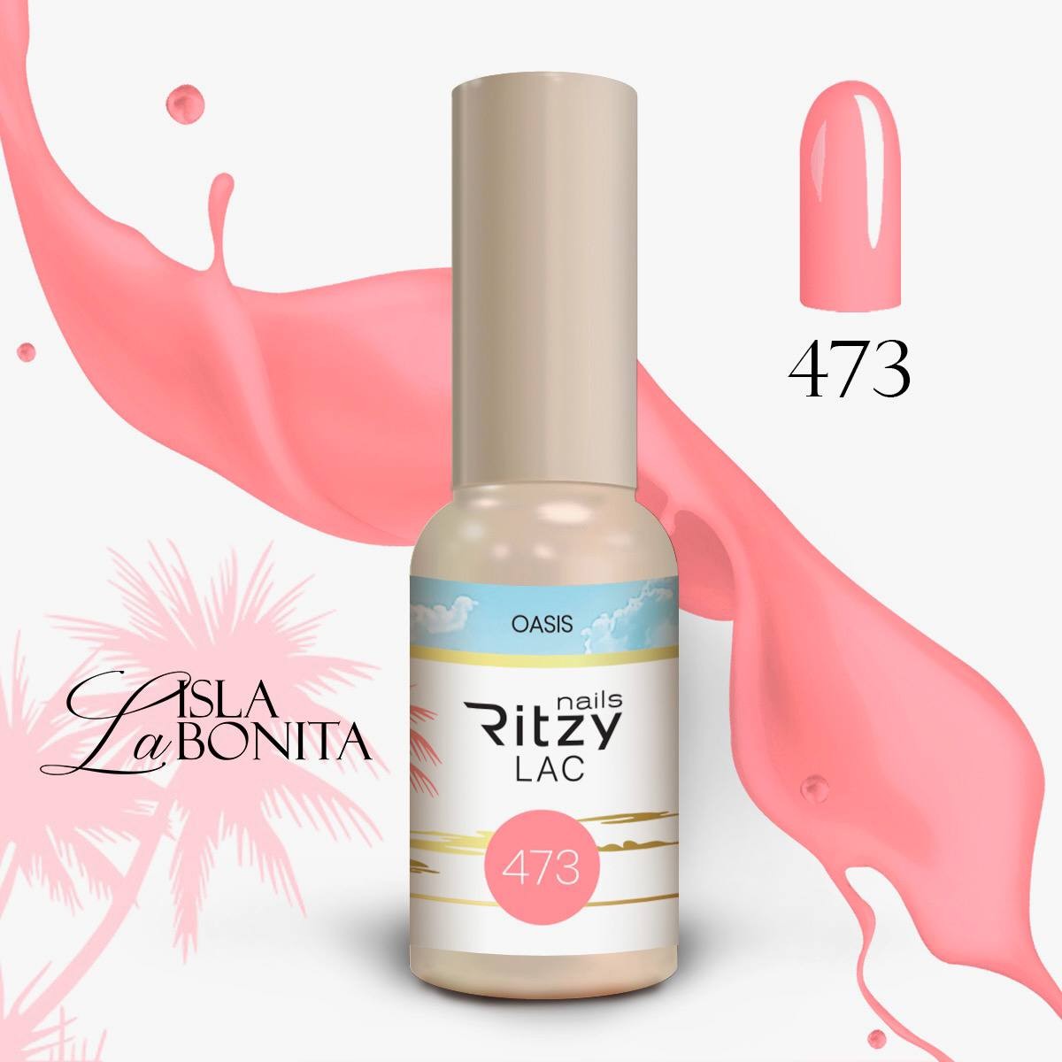 Ritzy gelinis lakas "Oasis" 9ml 473