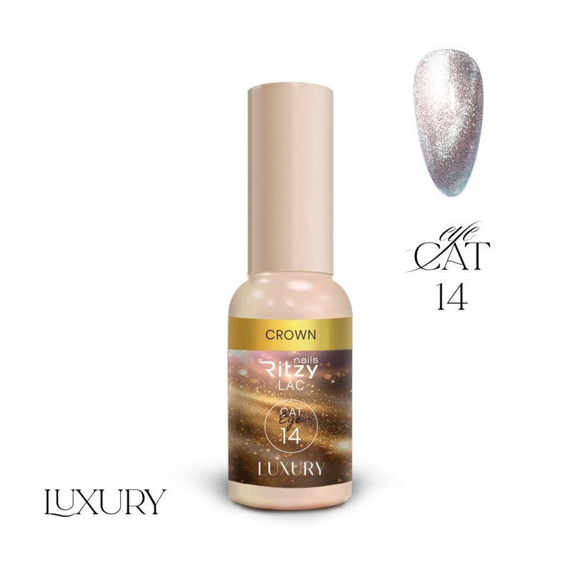 Ritzy gelinis lakas LUXURY CROWN Cat Eye 14