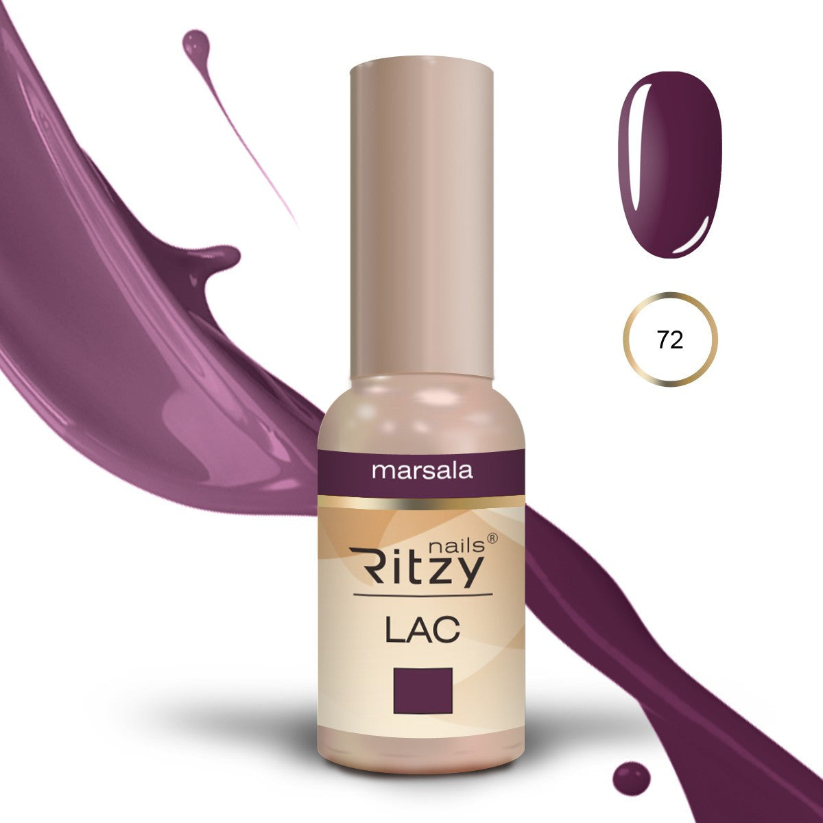 Ritzy gelinis lakas "Marsala" 9ml