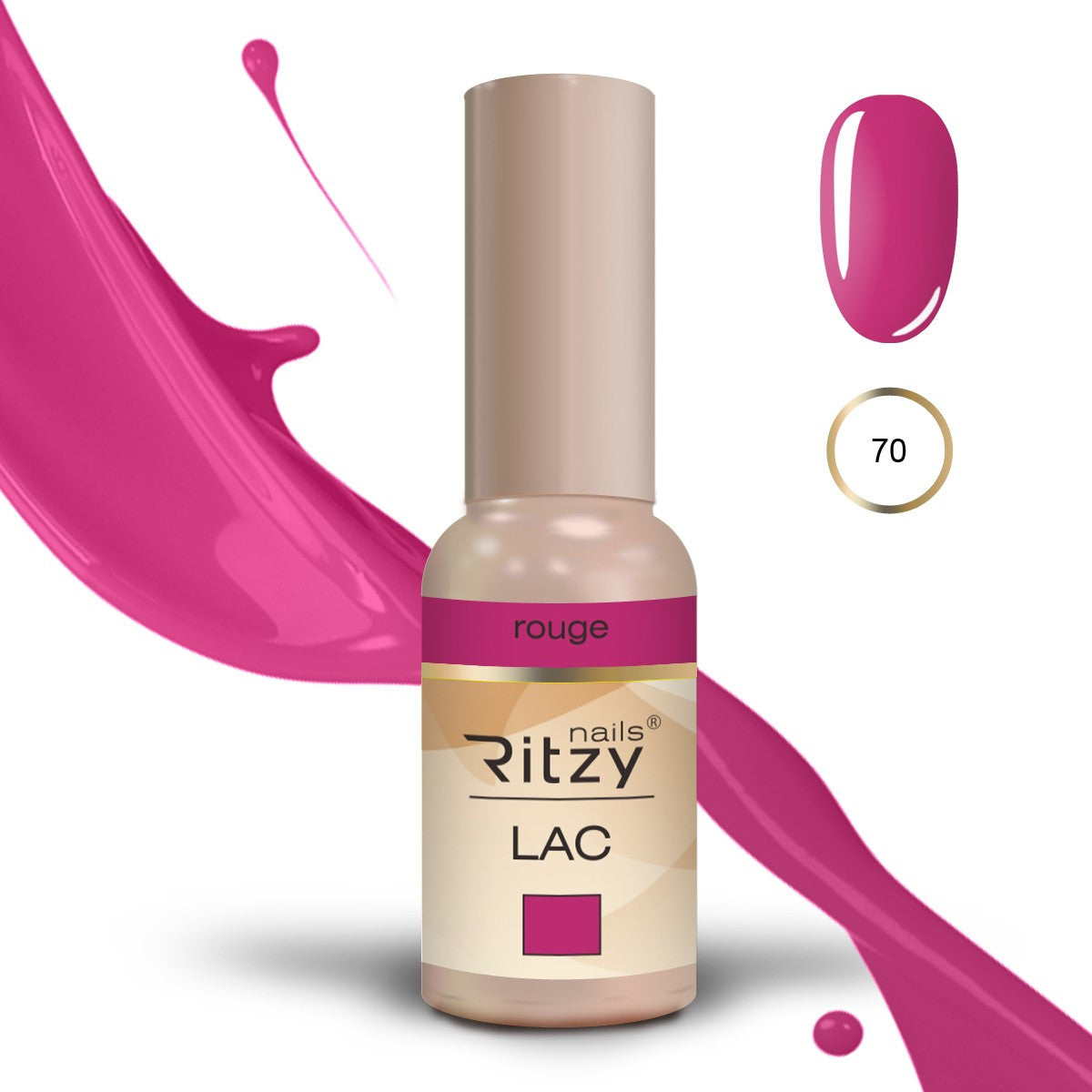 Ritzy gelinis lakas "Rouge" 9ml
