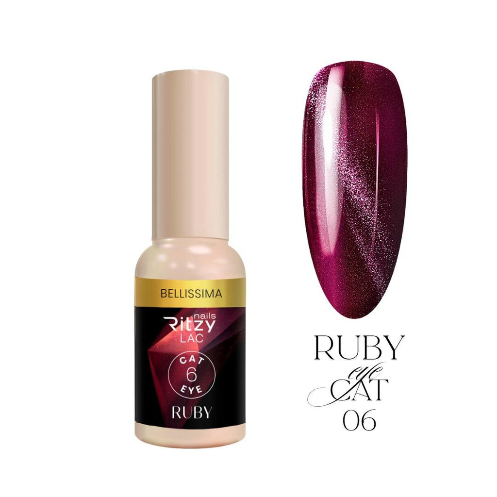 Ritzy gelinis lakas RUBY cat eye BELISSIMA 6