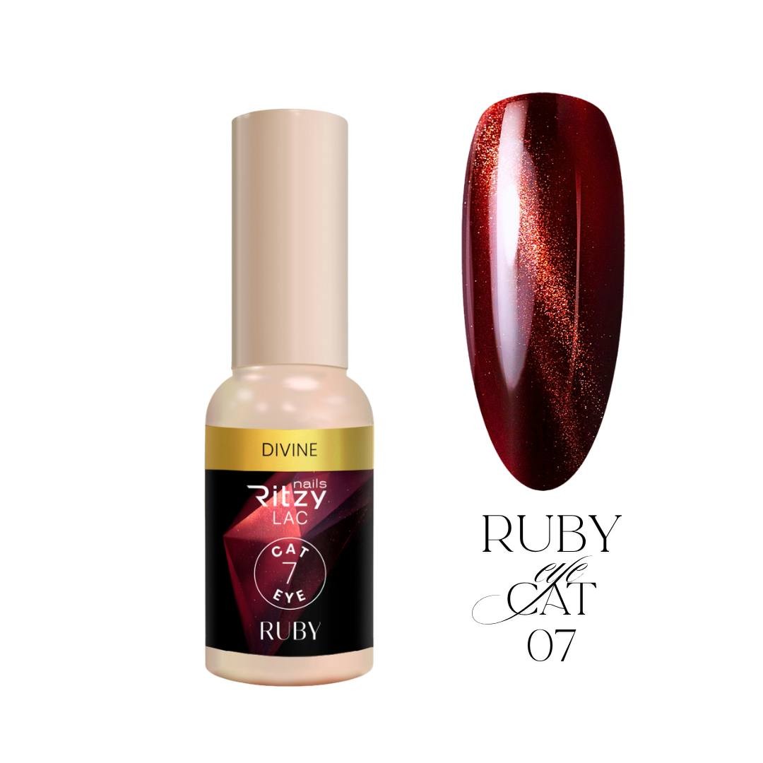 Ritzy gelinis lakas RUBY cat eye DIVINE 7